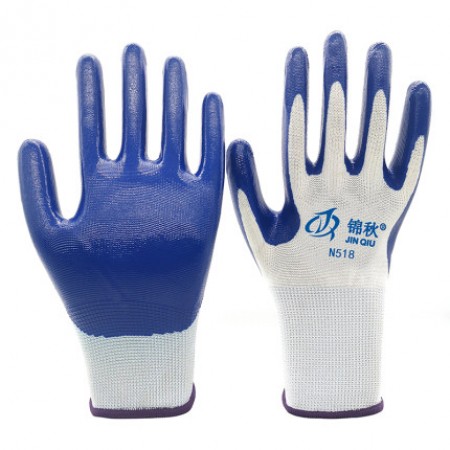 手套劳保耐磨工作防滑防水橡胶工地胶皮透气涂胶耐油做工机械男女